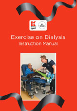 The front cover of the Exercise on Dialysis Instruction Manual