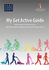 A graphic with the text overlay "My Get Active Guide" resembling the front cover of a book